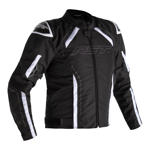 RST RST S1 CE Mens Textile Jacket Black/White